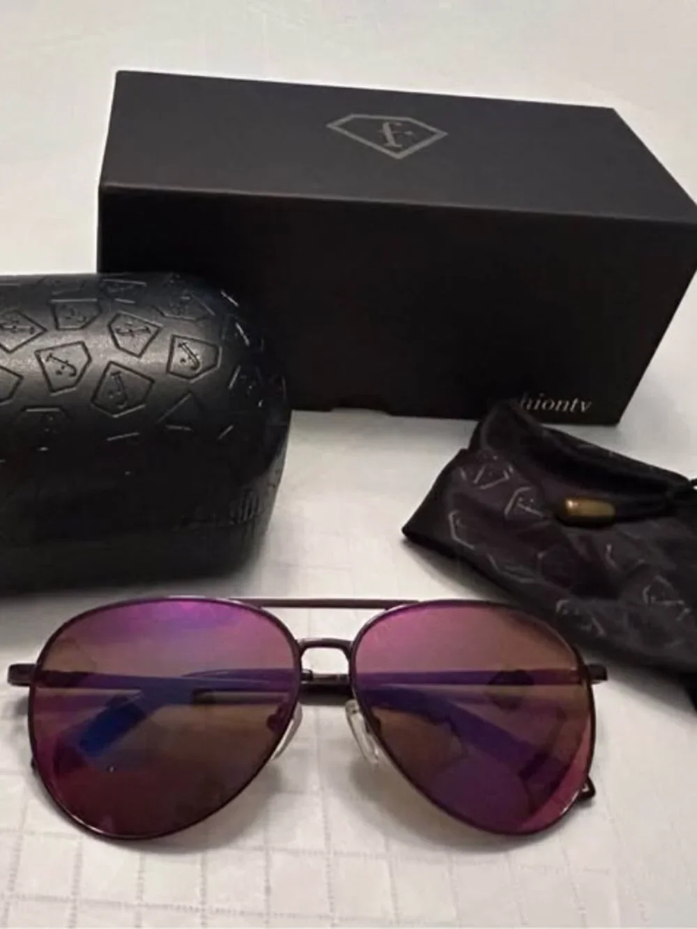 Women’s’ FashionTV Aviator Eyewear Set